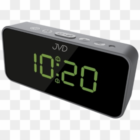 Digital Alarm Clock Jvd Sb3212 - Radio Clock, HD Png Download - digital alarm clock png