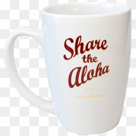 Share The Aloha Mug White - Bakery Shop, HD Png Download - white mug png