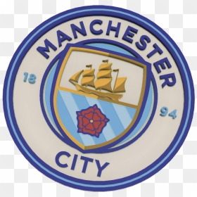 Manchester City Logo Multi-color, HD Png Download - manchester city logo png