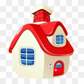 House Cartoon Icon Download Hq Png Clipart - Icon Cartoon Home Png, Transparent Png - house cartoon png