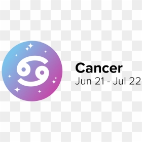 Cancer Zodiac Sign With Dates - Cancers Zodiac Signs Personality, HD Png Download - zodiac signs png