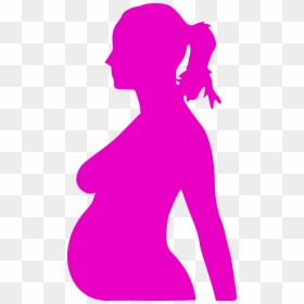 Pregnant Clip Art, HD Png Download - pregnant woman png