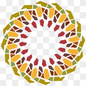 Transparent Abstract Shape Png - Folk Patterns Circle, Png Download - llantas png