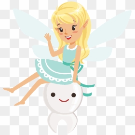 Dental Clipart Tooth Fairy - Cartoon, HD Png Download - tooth fairy png