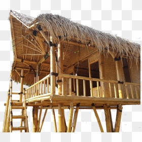Bamboo Hut Png Transparent Bamboo Hut - Transparent Beach House Png, Png Download - hut png