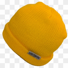Yellow Beanie Png - Beanie, Transparent Png - black beanie png