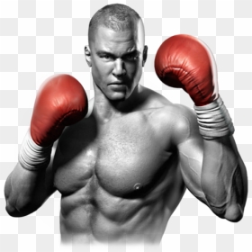Red Fighter Boxing Gloves Free Png Download - Boxing Png, Transparent Png - boxing belt png