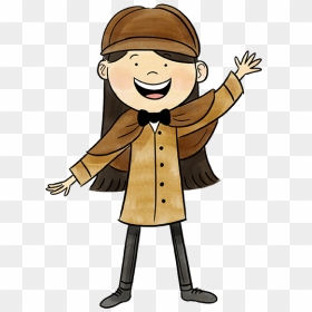 Hello - Cartoon, HD Png Download - excited face png