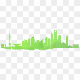 Chicago Skyline Silhouette Png Centerpiece Image Clip - Background Blood Bank Hd, Transparent Png - chicago skyline silhouette png