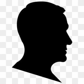 Thomas Jefferson Silhouette, HD Png Download - man head silhouette png
