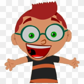 D Let’s Celebrate - Little Einsteins Leo June Quincy Annie, HD Png Download - excited face png