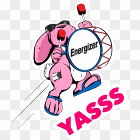 Energizer Bunny Stickers Messages Sticker-4 - Energizer Bunny, HD Png Download - playboy bunny png