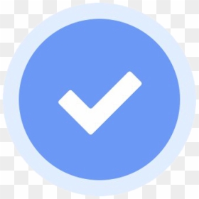 Facebook Verified Badge Png File - Circle, Transparent Png - facebook circle png
