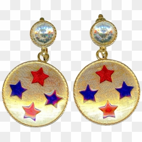 Tira De Estrellas Doradas, HD Png Download - red white and blue stars png