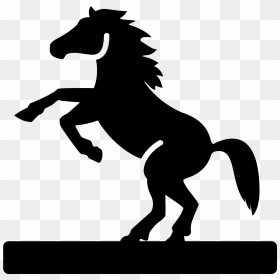 Equestrian Statue Filled Icon - Statue Horse Icon, HD Png Download - horse icon png