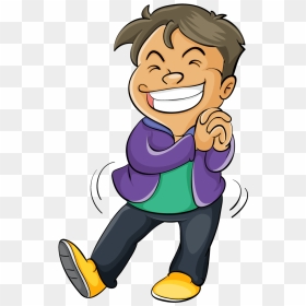 Smiley Child Free Content Clip Art - Transparent Excited Boy Clipart, HD Png Download - excited face png