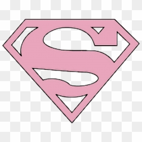 #pink #superman #super #supergirl #superwoman #superhero - Supergirl Logo Png, Transparent Png - superwoman png