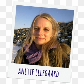 Anette Ellegaard Strand Vinter Polaroid - Blond, HD Png Download - superwoman png
