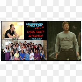 Chris Pratt Guardians Of The Galaxy Vol 2 Interview - Star-lord, HD Png Download - chris pratt png