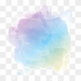 Transparent Blue Gradient Png - Watercolor Painting, Png Download - blue gradient png