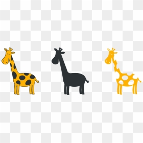 Free Svg Giraffe, HD Png Download - giraffe silhouette png