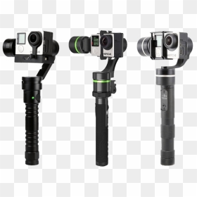 Handheld Gopro Gimbal - Camera, HD Png Download - go pro png