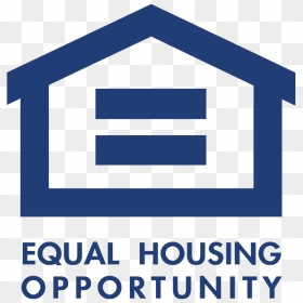 Equal Housing Logo Blue - Blue Equal Housing Opportunity Logo, HD Png Download - fair housing logo png