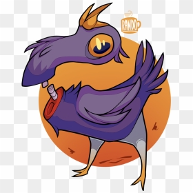 Transparent Trash Dove Png - Cartoon, Png Download - trash dove png