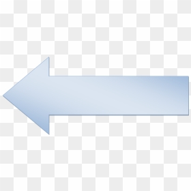 Left Arrow Blue Gradient - Display Device, HD Png Download - blue gradient png