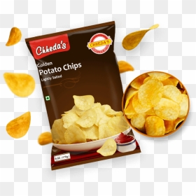 Potato Plain Simple Salted - Potato Chip, HD Png Download - potato chips png