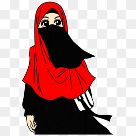 Cartoon, Hijab, And Niqabis Image - Cartoon Islamic, HD Png Download - hijab png