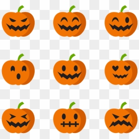 Small Halloween Pumpkin Png, Transparent Png - pumpkin vector png