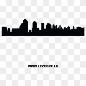 Transparent Background City Silhouette Transparent, HD Png Download - new york silhouette png