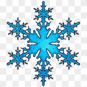 Transparent Snowflake Clipart Free - Snowflake Single, HD Png Download - snowflake png free