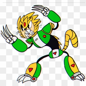 Hehe Slash Man - Cartoon, HD Png Download - claw slash png