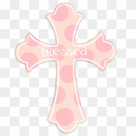 Cross, HD Png Download - pink cross png