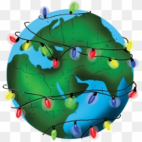 Holidays Around The World - Free Holidays Around The World, HD Png Download - globe png transparent
