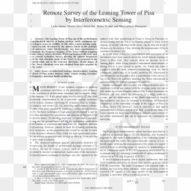 Document, HD Png Download - leaning tower of pisa png