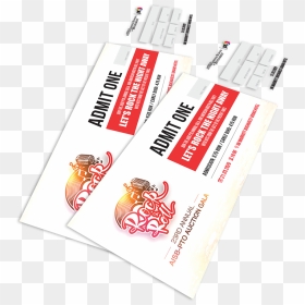 Tickete - Graphic Design, HD Png Download - admit one ticket png