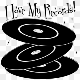 Circle, HD Png Download - vinyl records png