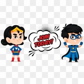 Superheros - Super Hero Kids Png, Transparent Png - join now png