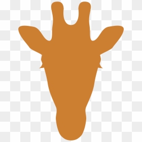 Giraffe Head, Cute Giraffe, Giraffe Art, Giraffes, - Giraffe Head Silhouette, HD Png Download - giraffe silhouette png