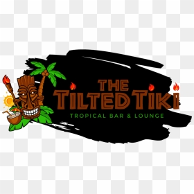 Torch Clipart Free Tiki Bar - Tilted Tiki Logo, HD Png Download - tiki torch png