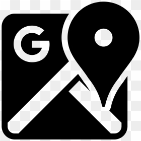 Pin Clipart Google Map - Svg Google Maps Icon, HD Png Download - google pin png