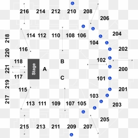 Ricoh Coliseum Seating Chart Wwe HD Png Download Vhv