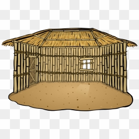 Club Penguin Rewritten Wiki - Bamboo Hut Images Free Download, HD Png Download - hut png