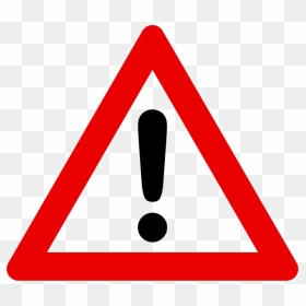 Emergency Png Transparent Image - Danger Sign, Png Download - transparent triangle png