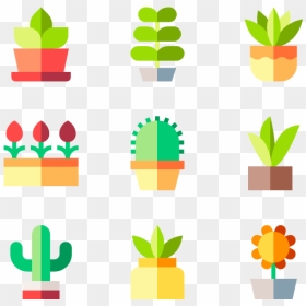 Cactus Vector Png - Plants Icons Png, Transparent Png - cactus vector png
