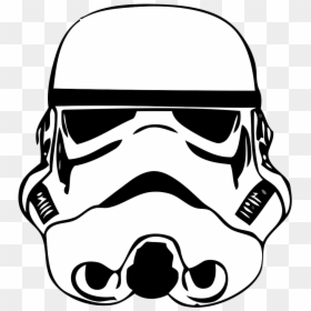 Stormtrooper Helmet Outline, HD Png Download - stormtroopers png