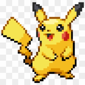 Pikachu Pixel Png, Transparent Png - pickachu png